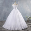 Image of Beautiful Lace Applique Wedding Dresses - Robe de Mariée
