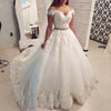 Image of Elegant Ball Wedding Dress - Robe de Mariée