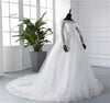 Image of Princess Wedding Dresses with Long Sleeve - Robe de Mariée