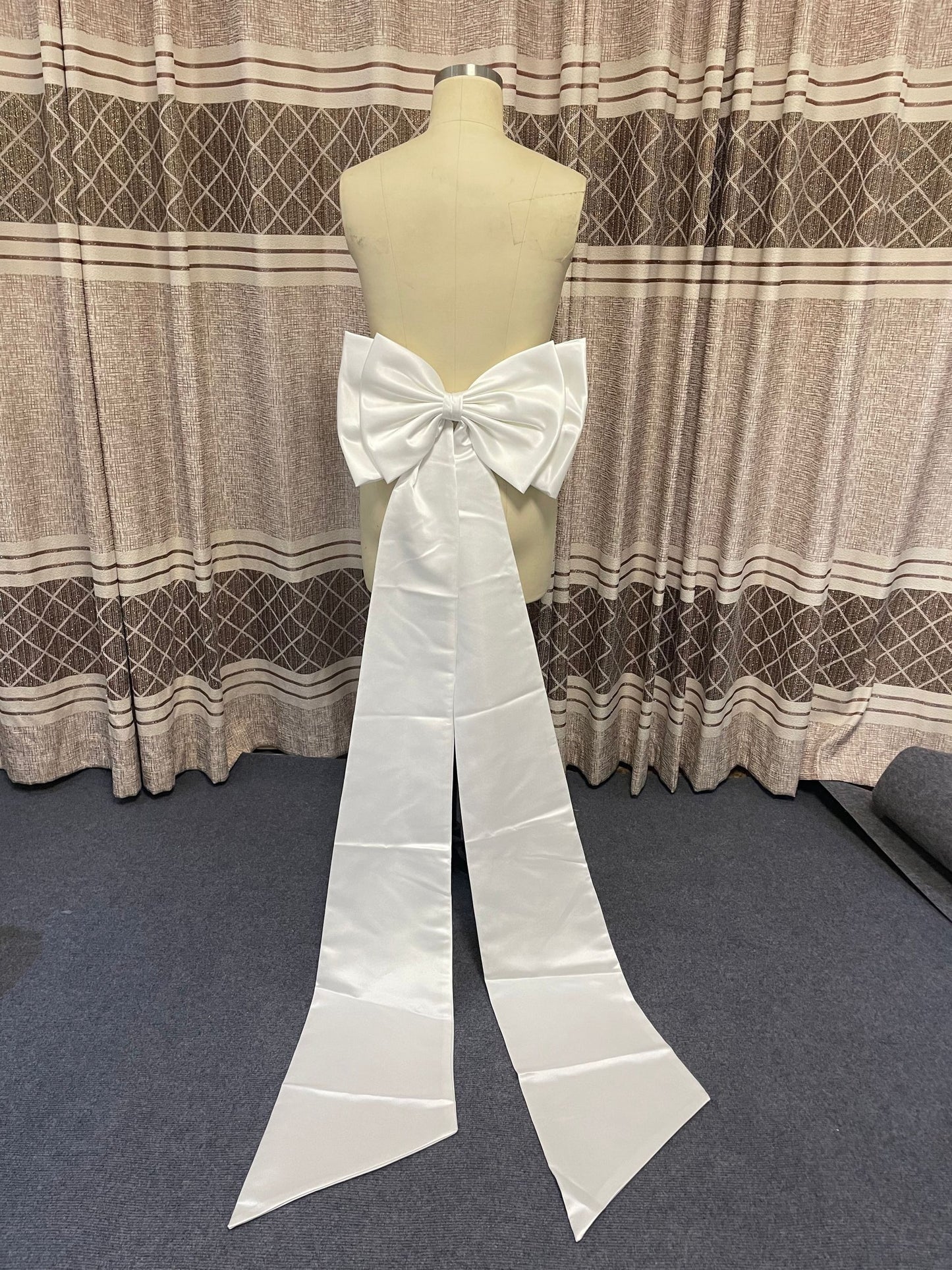 Removeable Satin Bow