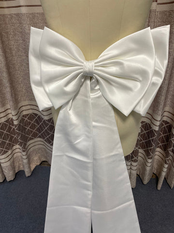 Removeable Satin Bow